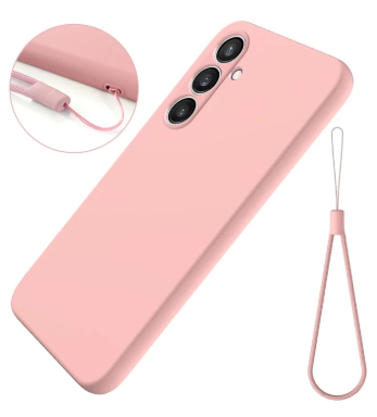 Silicone Case for Samsung Galaxy S24 FE - Pink