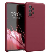 Silicone Case for Samsung Galaxy A13 - Burgundy