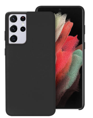 Silicone Case for Samsung Galaxy S21 Ultra - Black