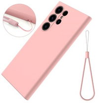 Silicone Case for Samsung Galaxy S24 Ultra - Pink