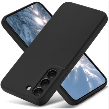 Silicone Case for Samsung Galaxy S22+ - Black