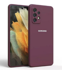 Silicone Case for Samsung Galaxy A23 5G - Burgundy