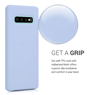 Silicone Case for Samsung Galaxy S10 - Blue