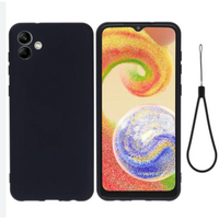 Silicone Case for Samsung Galaxy A04e - Black