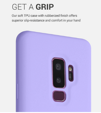 Silicone Case for Samsung Galaxy S9 Plus - Purple
