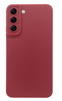 Silicone Case for Samsung Galaxy S21 FE - Burgundy