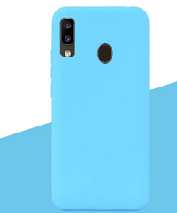 Silicone Case for Samsung Galaxy A30 - Blue