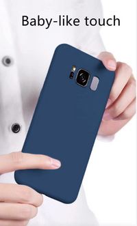 Silicone Case for Samsung Galaxy S8 - Blue