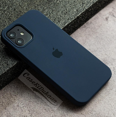Silicone Case for iPhone 12 - Blue