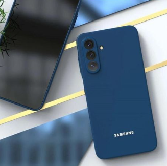 Silicone Case for Samsung Galaxy A17 - Blue