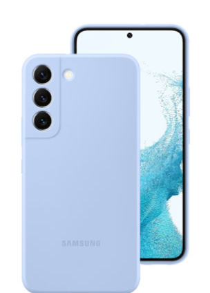 Silicone Case for Samsung Galaxy S22+ - Blue