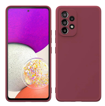 Silicone Case for Samsung Galaxy A53 5G - Burgundy