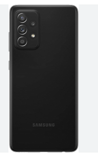 Silicone Case for Samsung Galaxy A52s 5G - Black