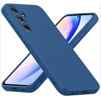 Silicone Case for Samsung Galaxy A55 5G - Blue