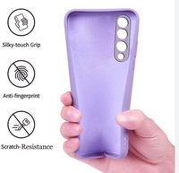 Silicone Case for Samsung Galaxy A30s - Purple
