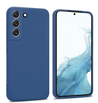 Silicone Case for Samsung Galaxy S22+ - Blue