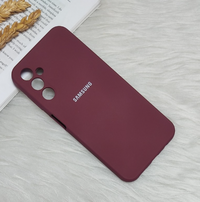 Silicone Case for Samsung Galaxy A24 - Burgundy