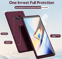 Silicone Case for Samsung Galaxy Note 9 - Burgundy
