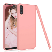 Silicone Case for Samsung Galaxy A50 - Pink