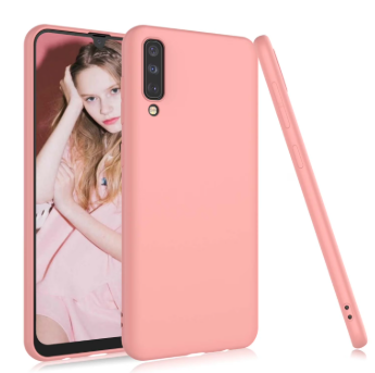 Silicone Case for Samsung Galaxy A50 - Pink