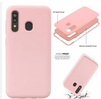 Silicone Case for Samsung Galaxy A30 - Pink