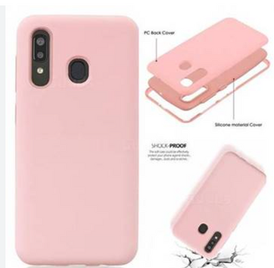 Silicone Case for Samsung Galaxy A30 - Pink