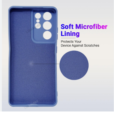 Silicone Case for Samsung Galaxy S21 Ultra - Blue