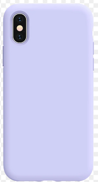 Silicone Case for iPhone Xs Max - Purple
