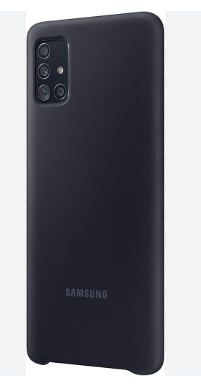 Silicone Case for Samsung Galaxy A51 - Black