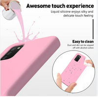 Silicone Case for Samsung Galaxy A02s - Pink