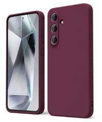 Silicone Case for Samsung Galaxy S20 FE - Burgundy