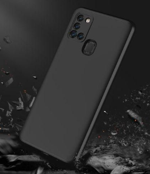 Silicone Case for Samsung Galaxy A21s - Black