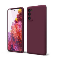 Silicone Case for Samsung Galaxy S20 FE - Burgundy