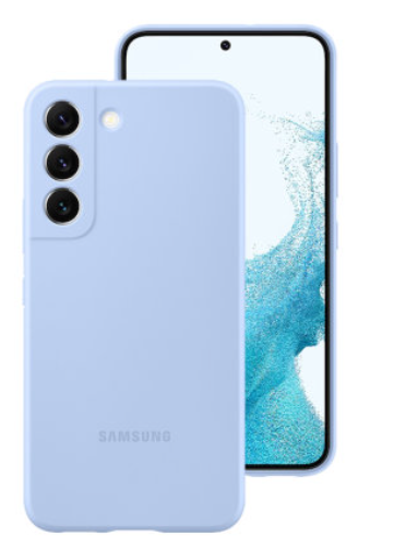 Silicone Case for Samsung Galaxy S22 - Blue