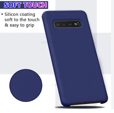 Silicone Case for Samsung Galaxy S10 Plus - Blue