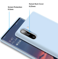 Silicone Case for Samsung Galaxy Note 10 - Blue