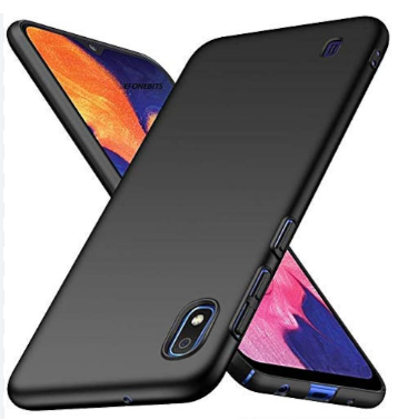Silicone Case for Samsung Galaxy A10 - Black