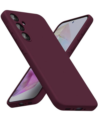 Silicone Case for Samsung Galaxy A05s - Burgundy