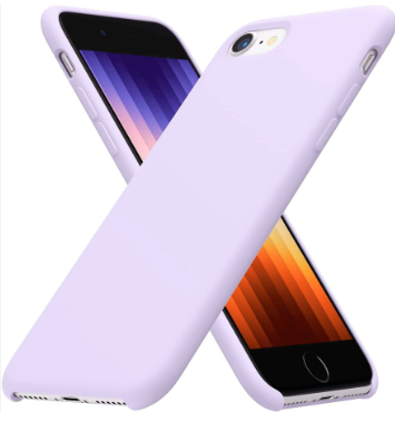 Silicone Case for iPhone 7 - Purple