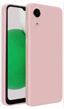 Silicone Case for Samsung Galaxy A03 Core - Pink