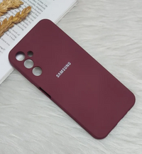Silicone Case for Samsung Galaxy A17 - Burgundy