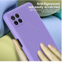 Silicone Case for Samsung Galaxy A22 - Purple