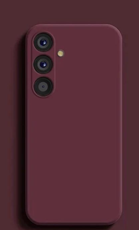 Silicone Case for Samsung Galaxy M34 5G - Burgundy