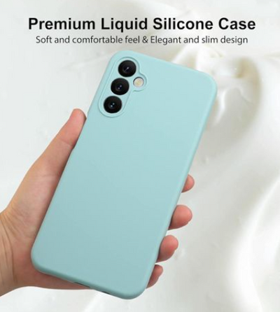 Silicone Case for Samsung Galaxy A24 - Blue