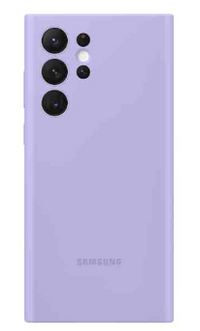 Silicone Case for Samsung Galaxy S22 Ultra - Purple