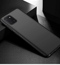Silicone Case for Samsung Galaxy A81 - Black