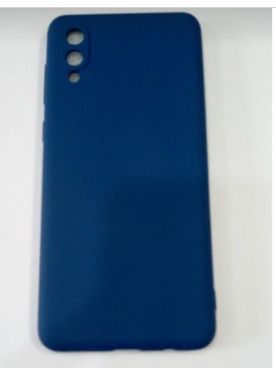 Silicone Case for Samsung Galaxy A02 - Blue