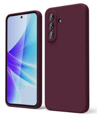 Silicone Case for Samsung Galaxy A56 - Burgundy