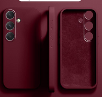 Silicone Case for Samsung Galaxy A56 - Maroon