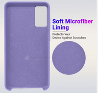 Silicone Case for Samsung Galaxy S20 - Purple